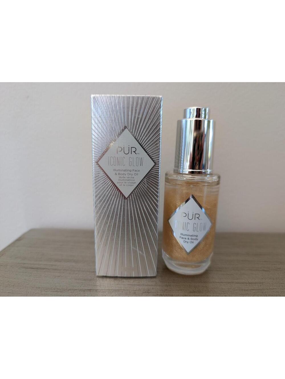 PUR Minerals Iconic Glow Shimmer Dry Oil Face & Body Illuminating 1oz/30ml NIB